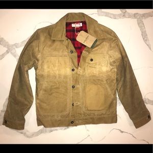 Filson Tin Cloth Short Fleece Lined Cruiser
